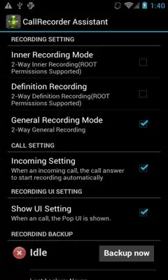 CallRecorder Assistant android App screenshot 0